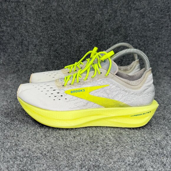 Brooks Hyperion Elite 2 Running Shoes Men\'s Size 5 Gray Yellow Athleitc Training main image 6